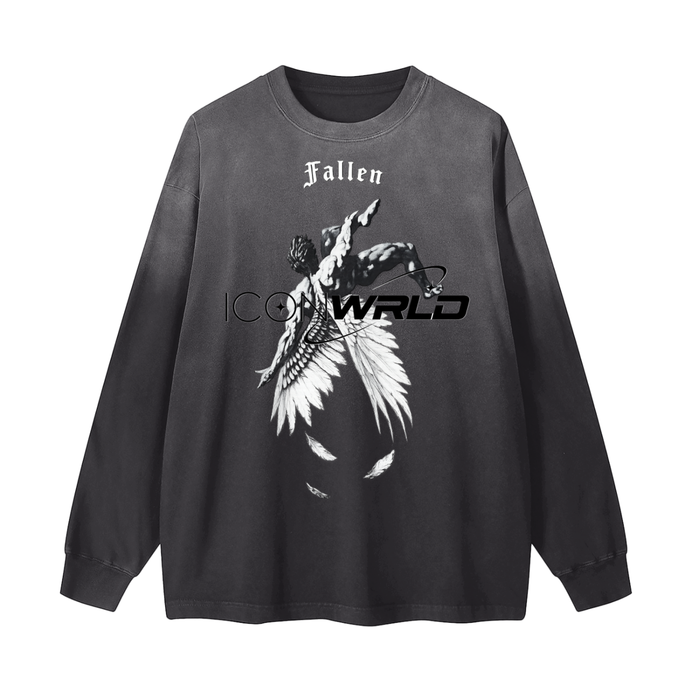 Fallen angel grunge tee