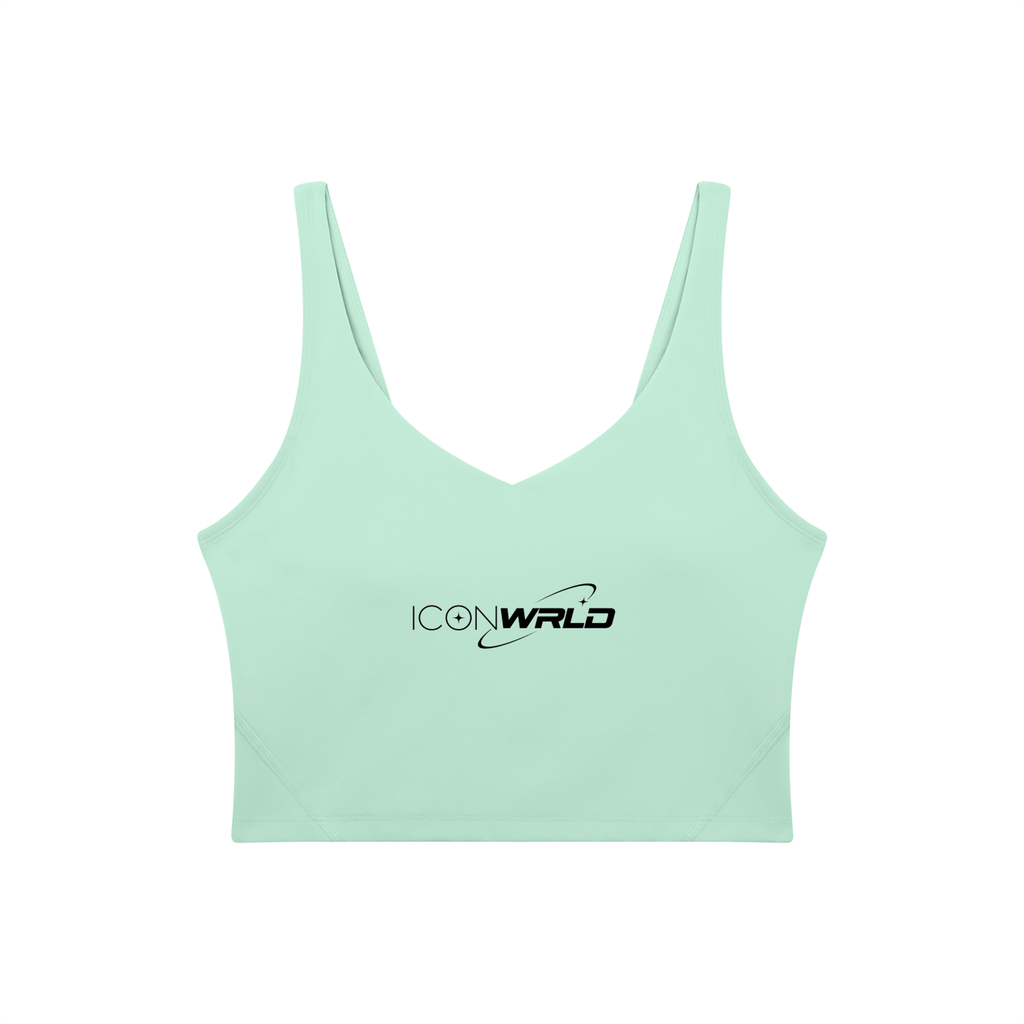 Women's V-Neck Yoga Sports Bra