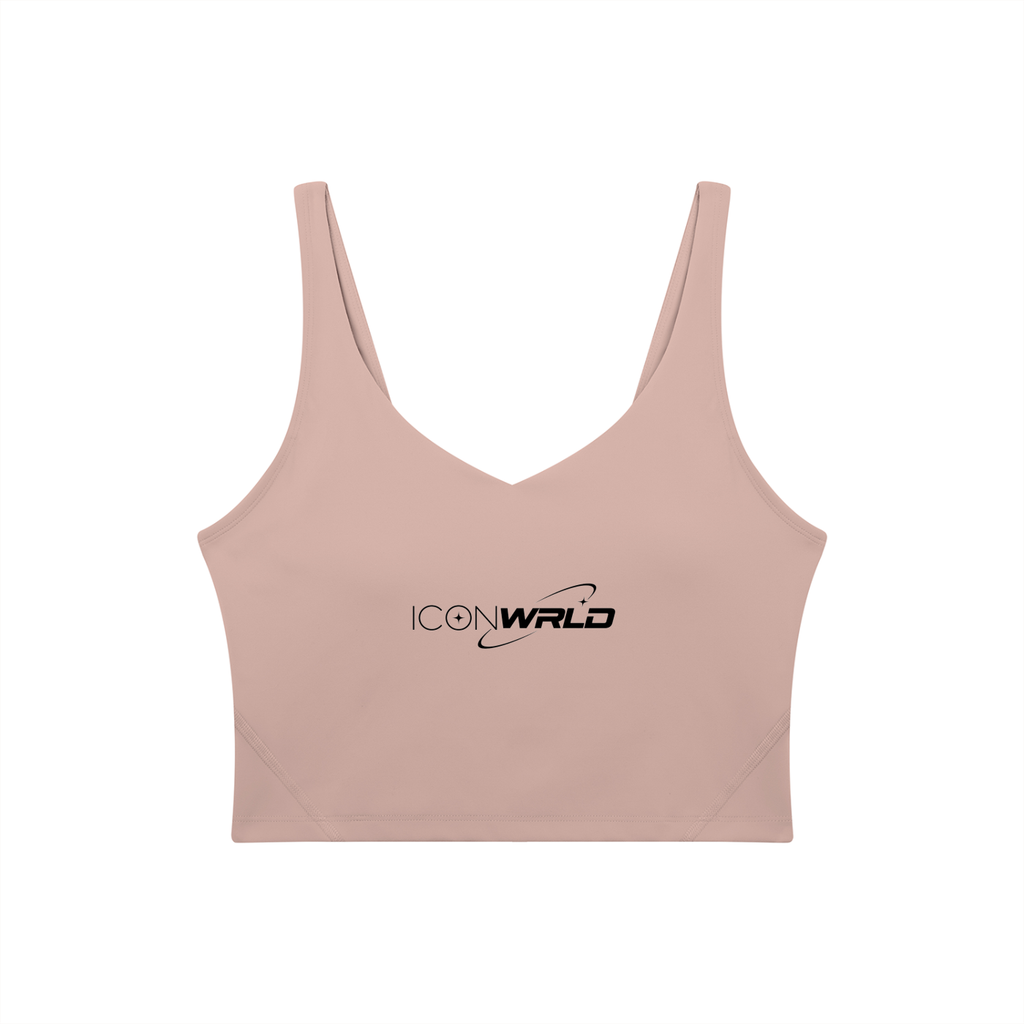 Women's V-Neck Yoga Sports Bra