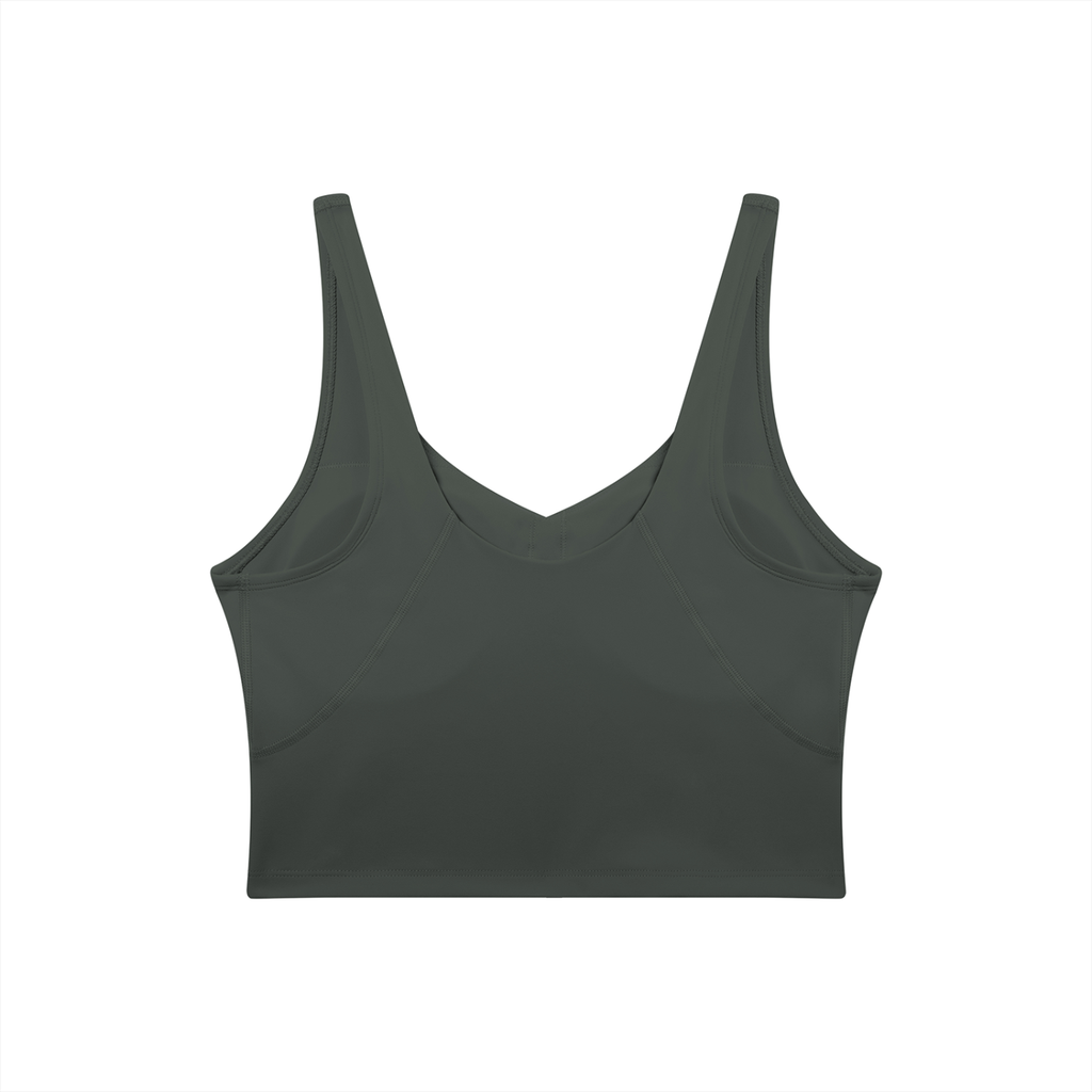 Women's V-Neck Yoga Sports Bra