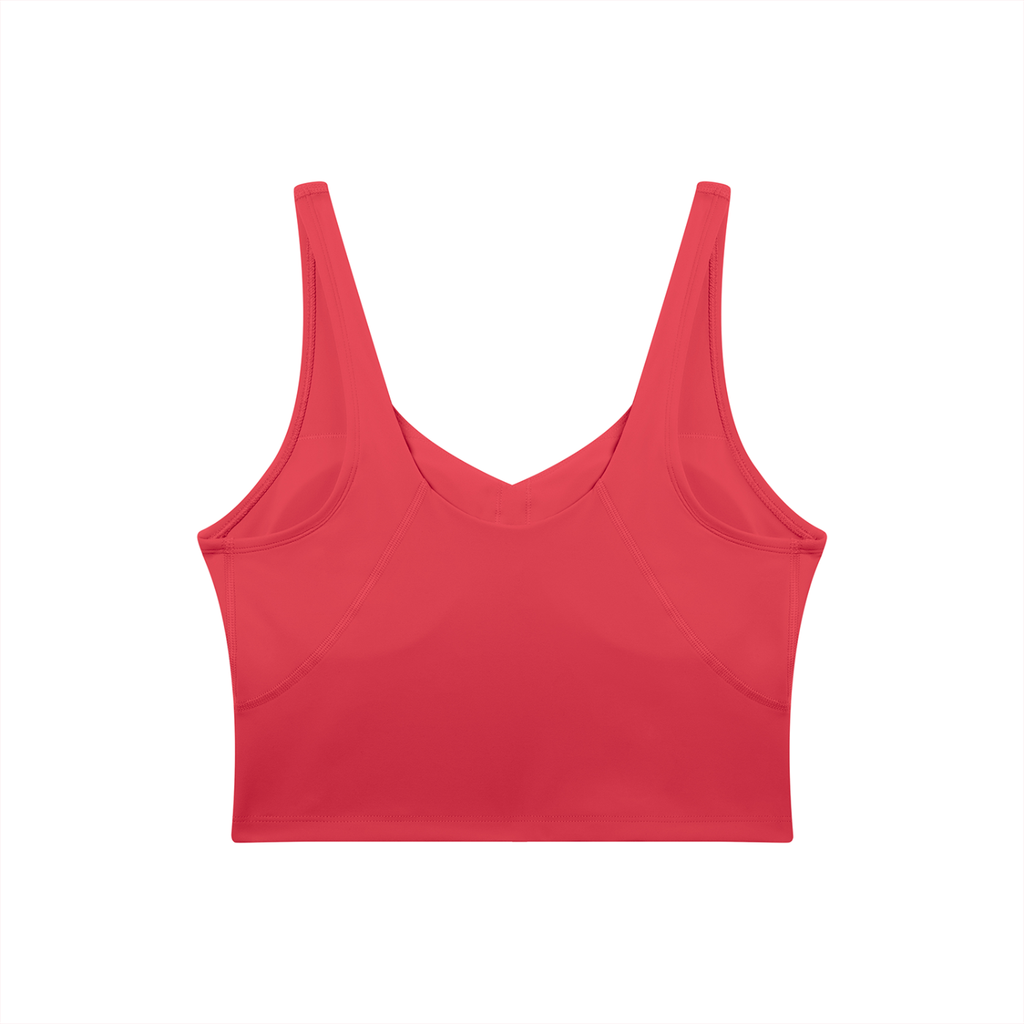Women's V-Neck Yoga Sports Bra