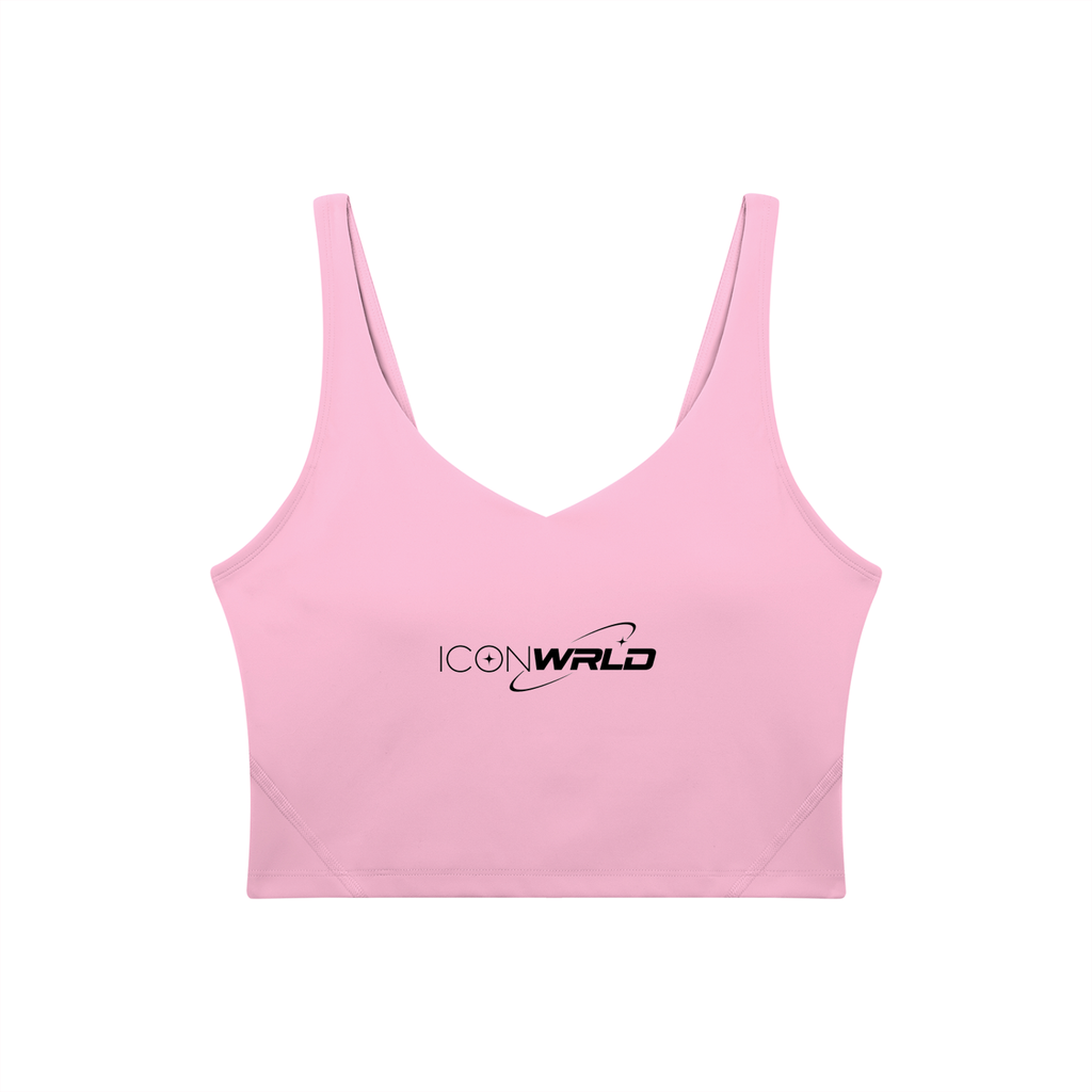 Women's V-Neck Yoga Sports Bra