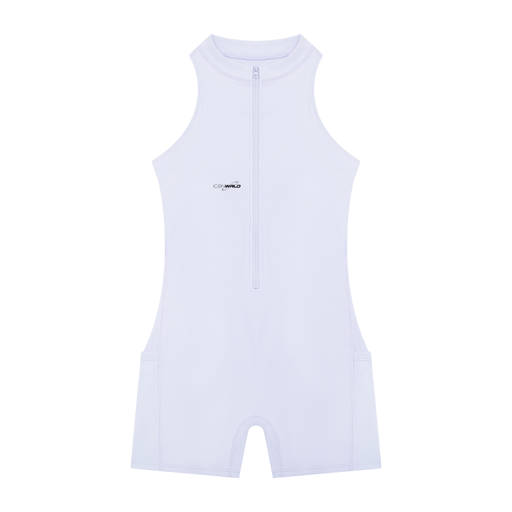 Women’s Quarter-Zip Yoga Romper