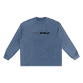 Snow Washed Frayed Edge T-Shirt