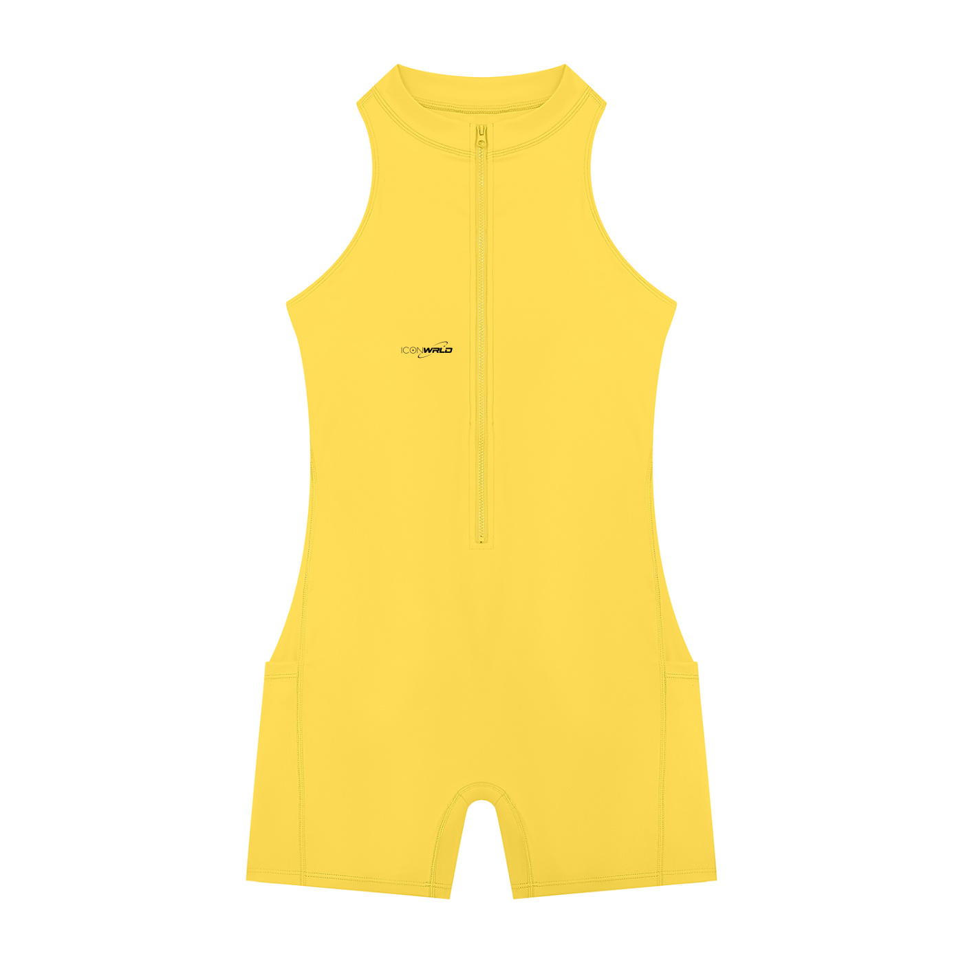 Women’s Quarter-Zip Yoga Romper