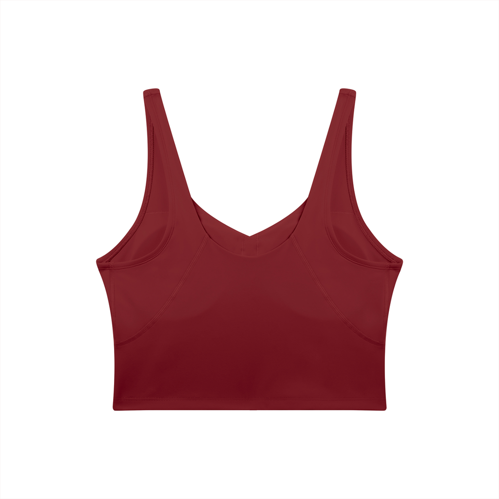 Women's V-Neck Yoga Sports Bra