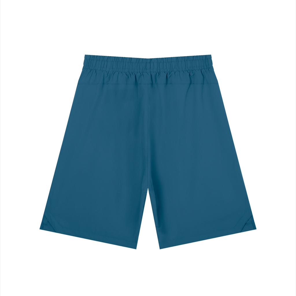 Men’s Solid Elastic Waist Shorts