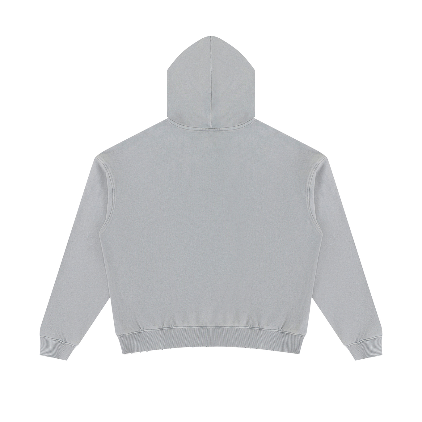 Unisex Mineral Wash Distressed Hoodie