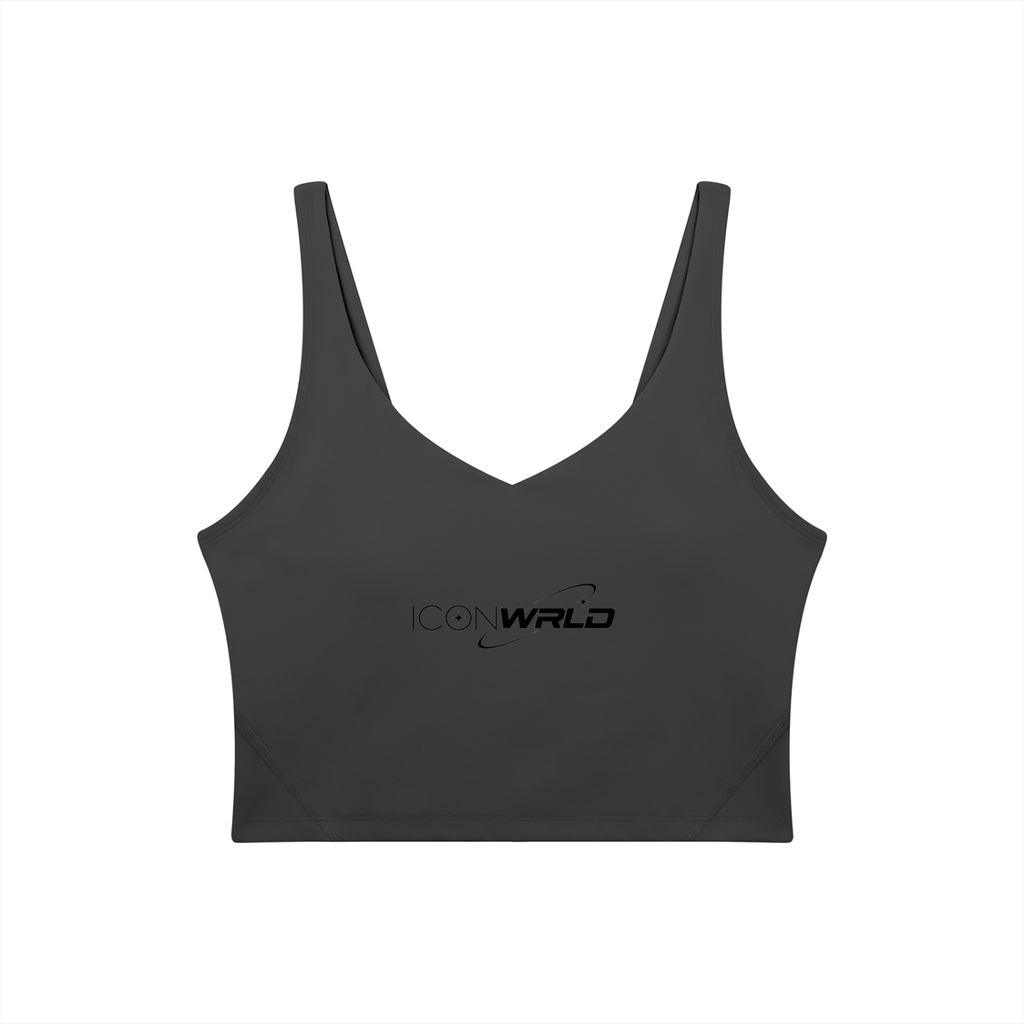Women's V-Neck Yoga Sports Bra