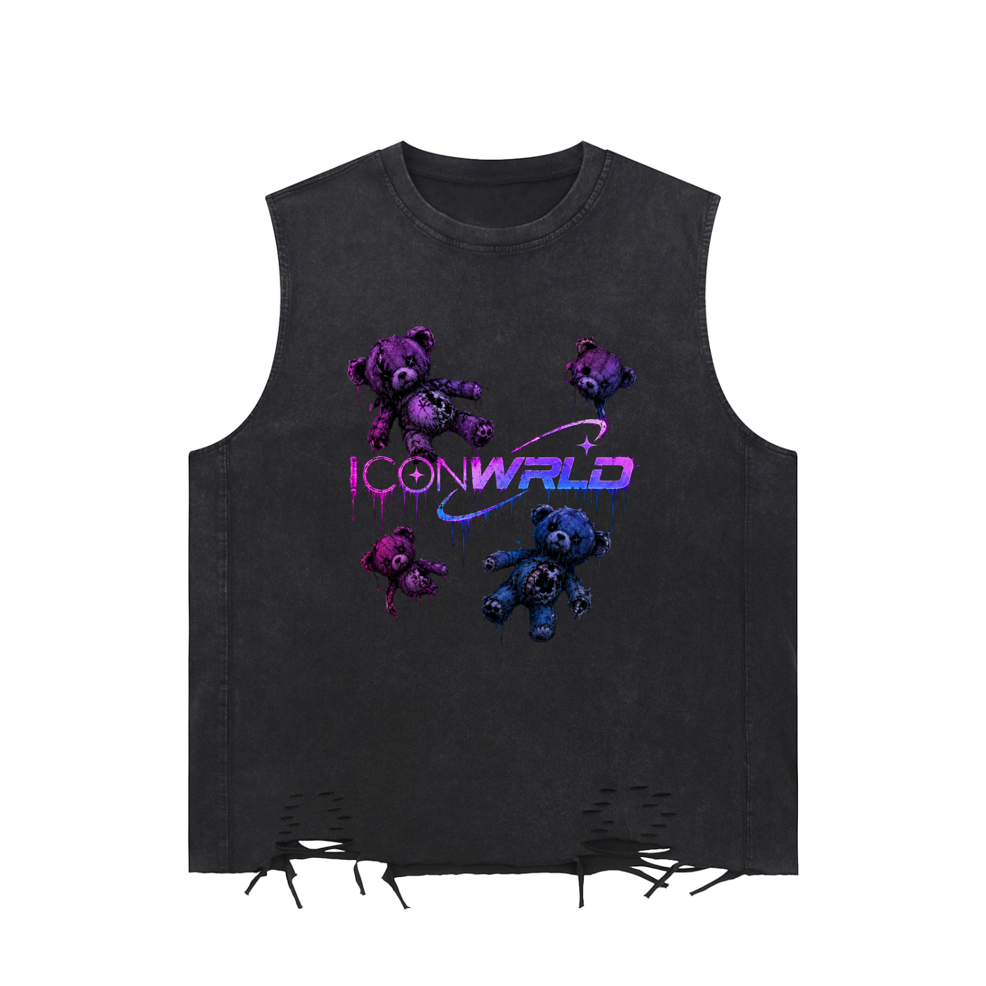 Ripped teddy top