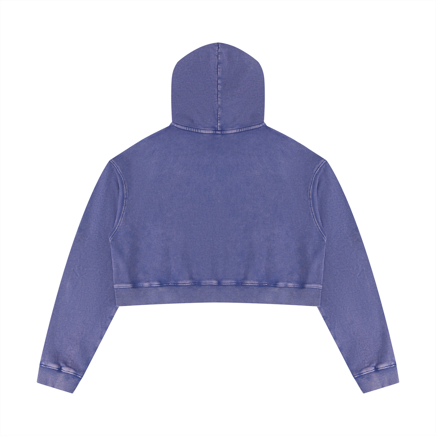 Women’s Mineral Washed Crop Hoodie