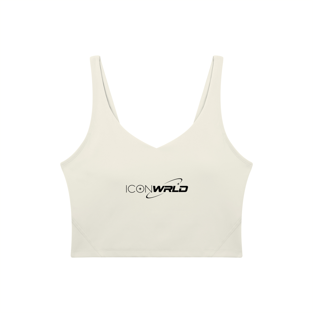 Women's V-Neck Yoga Sports Bra