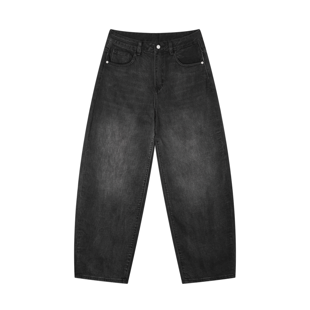 Men's Sunfade Vintage Wash Barrel Leg Jeans