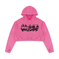 Women’s Mineral Washed Crop Hoodie
