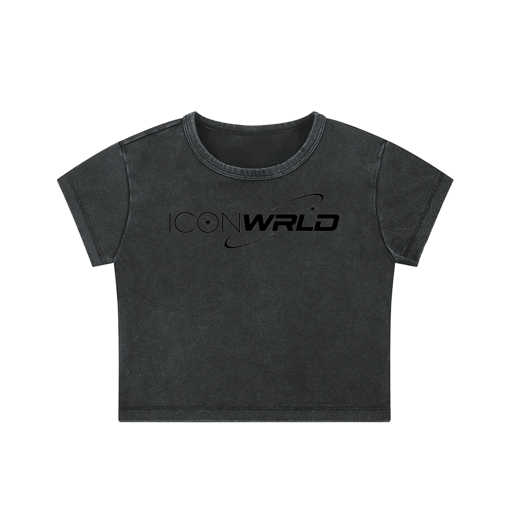Women’s Snow Washed Crop Top