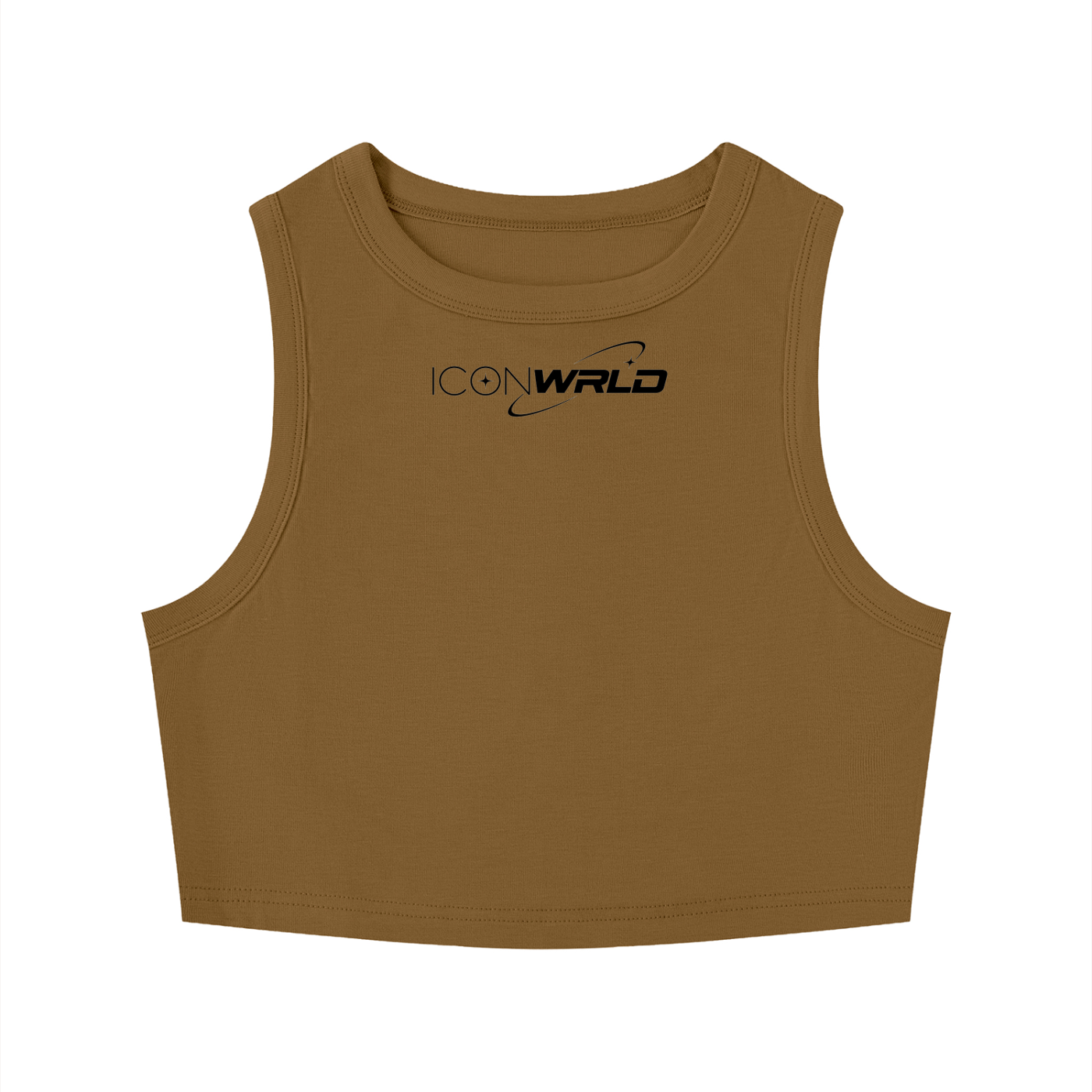 Women's Tight Crewneck Crop Tank Top