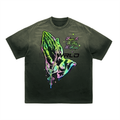 Tiger Stripe Gradient Washed T-Shirt