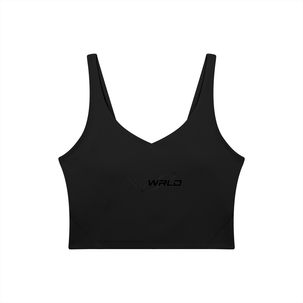 Women's V-Neck Yoga Sports Bra