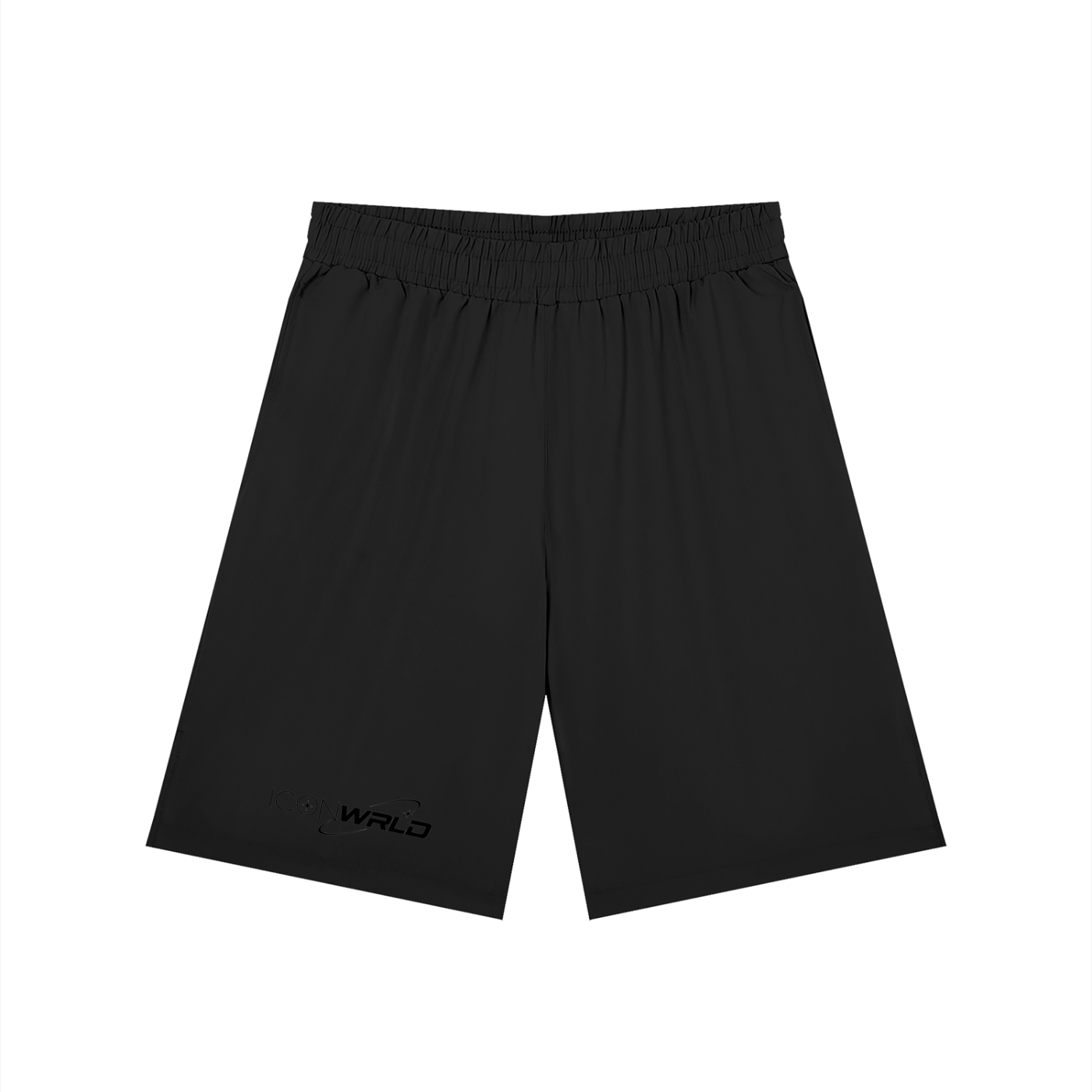 Men’s Solid Elastic Waist Shorts