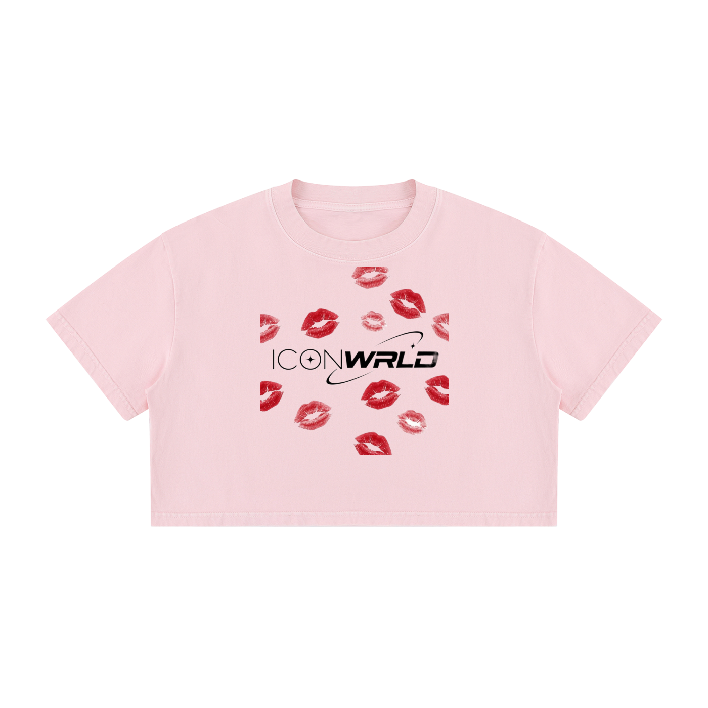 Women's Mineral Wash Cotton Crop T-Shirt