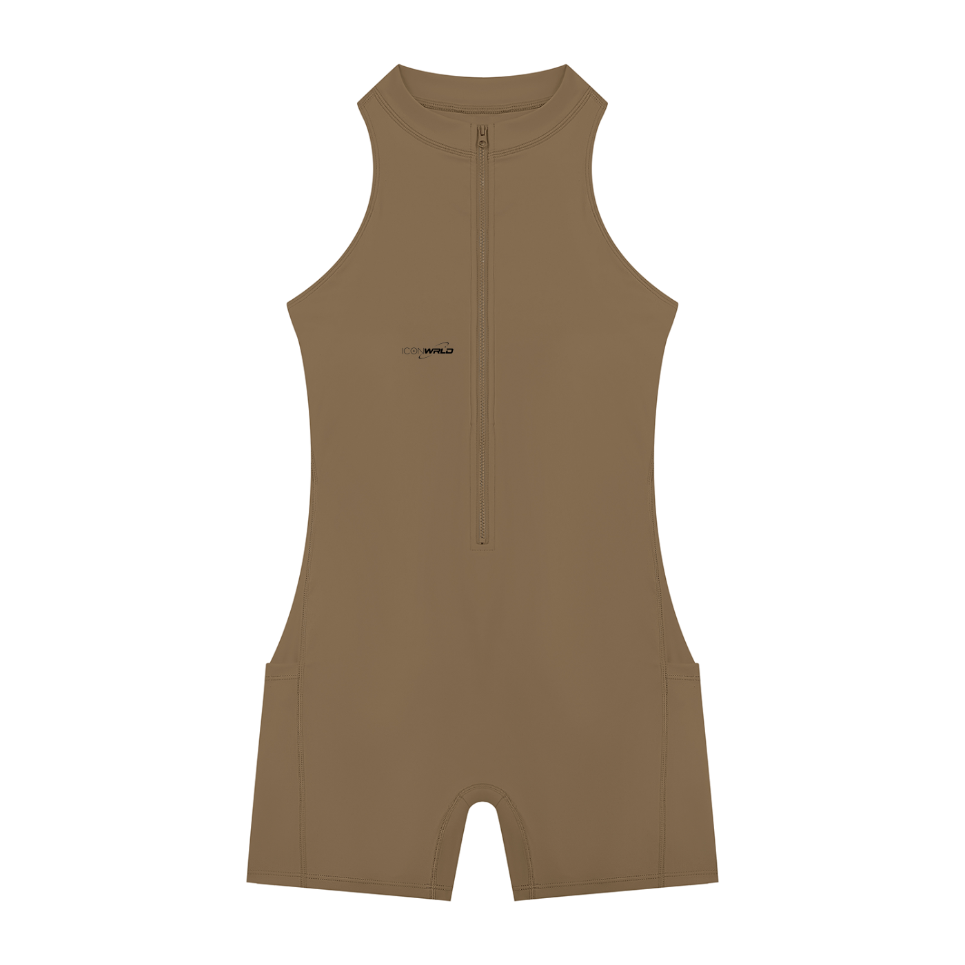 Women’s Quarter-Zip Yoga Romper