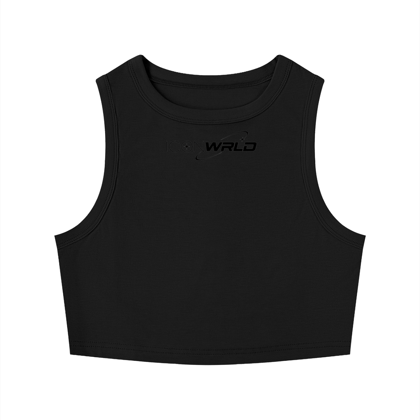 Women's Tight Crewneck Crop Tank Top