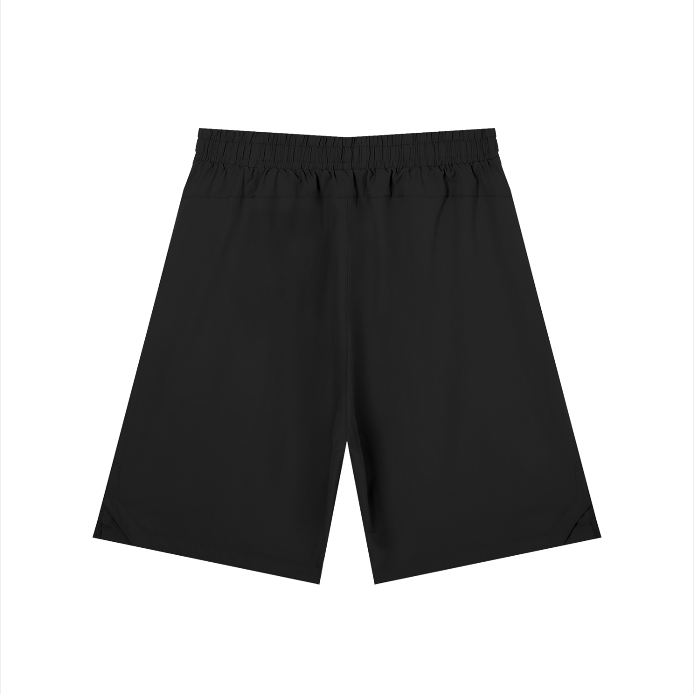 Men’s Solid Elastic Waist Shorts