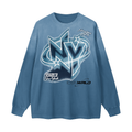 Gradient Washed Long Sleeve T-Shirt