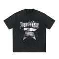 Heavyweight Vintage Washed Frayed T-Shirt