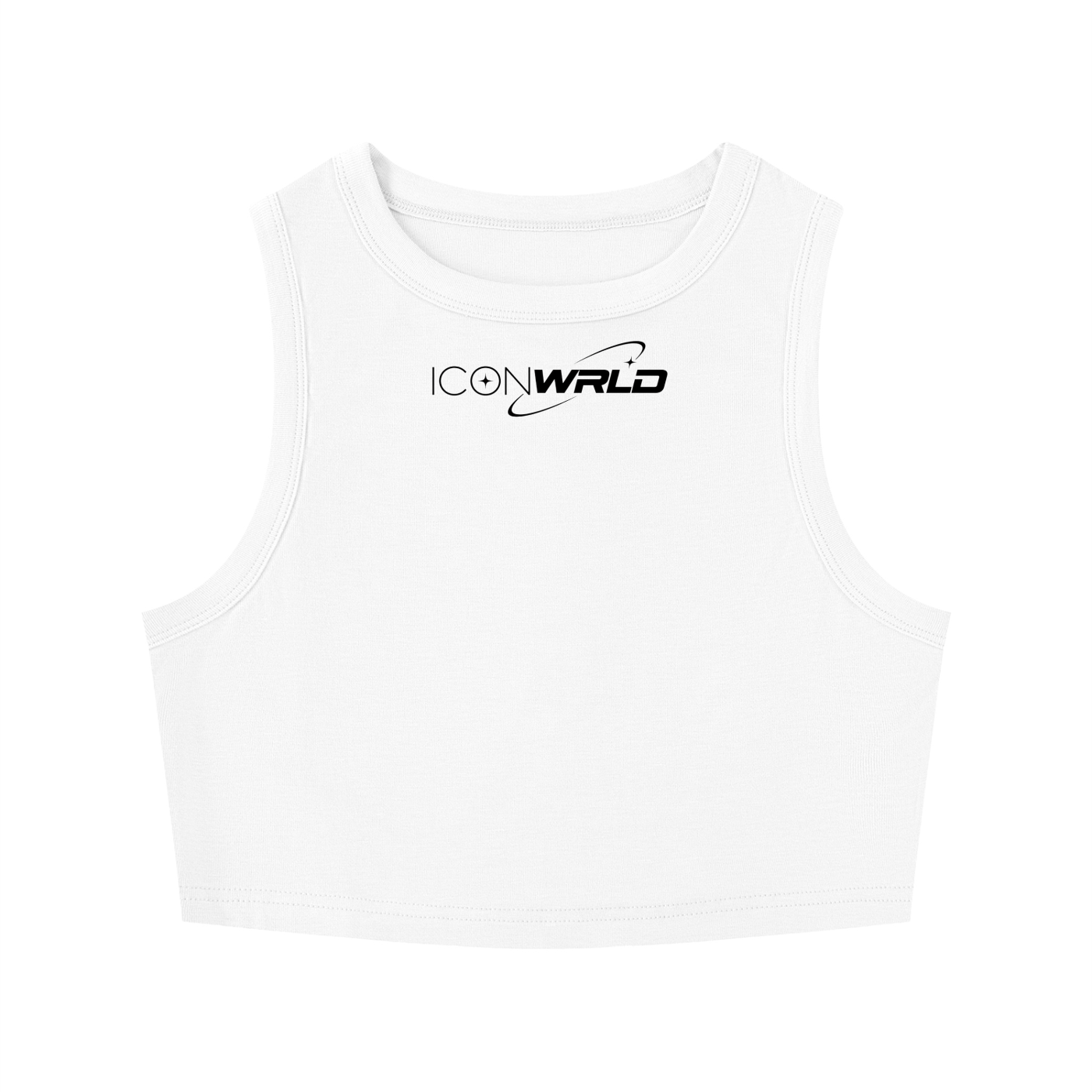 Women's Tight Crewneck Crop Tank Top