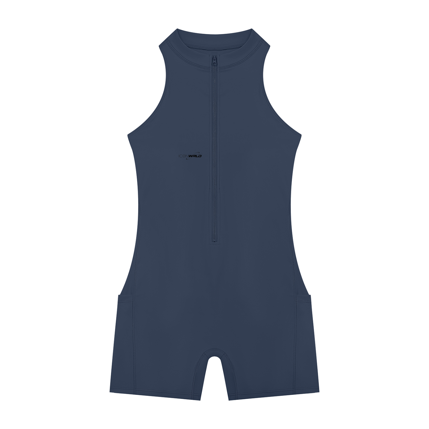 Women’s Quarter-Zip Yoga Romper
