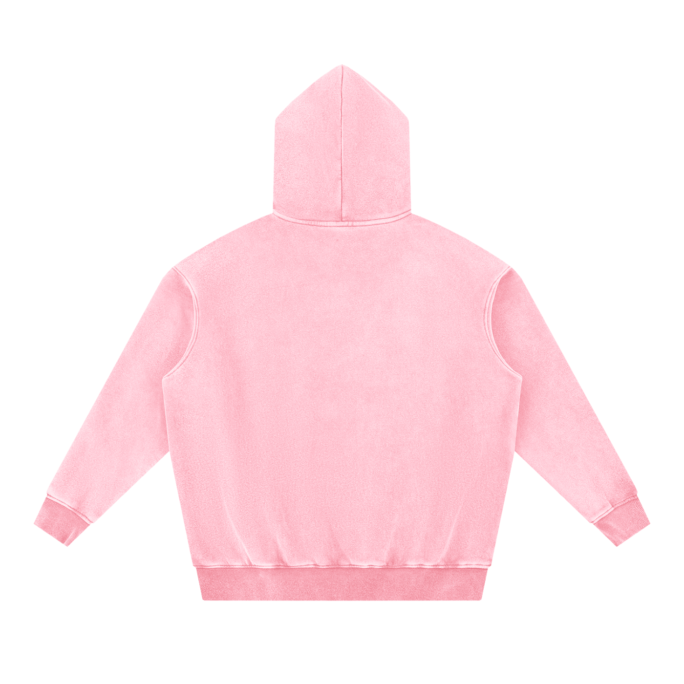 Snow Wash Fleece Oversize Hoodie