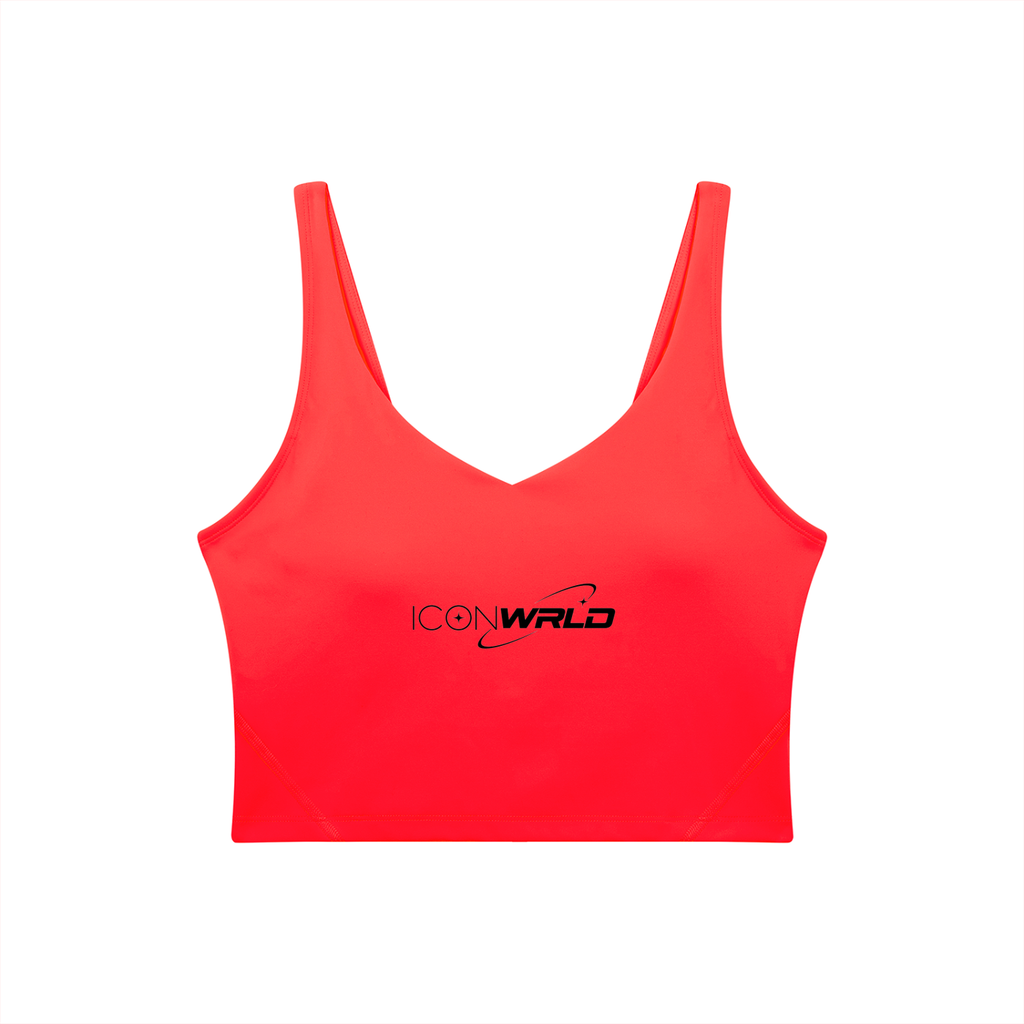 Women's V-Neck Yoga Sports Bra