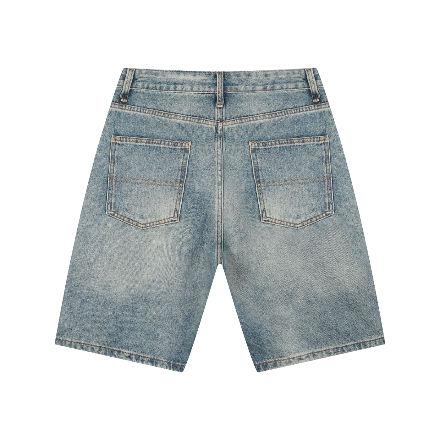 Men's Vintage Wash Denim Shorts