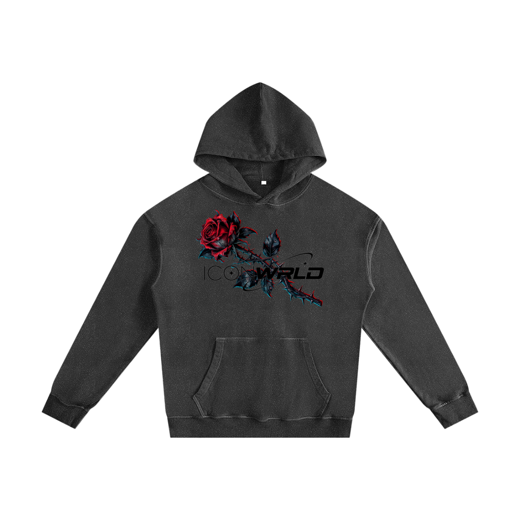 Vintage Washed Cotton Hoodie