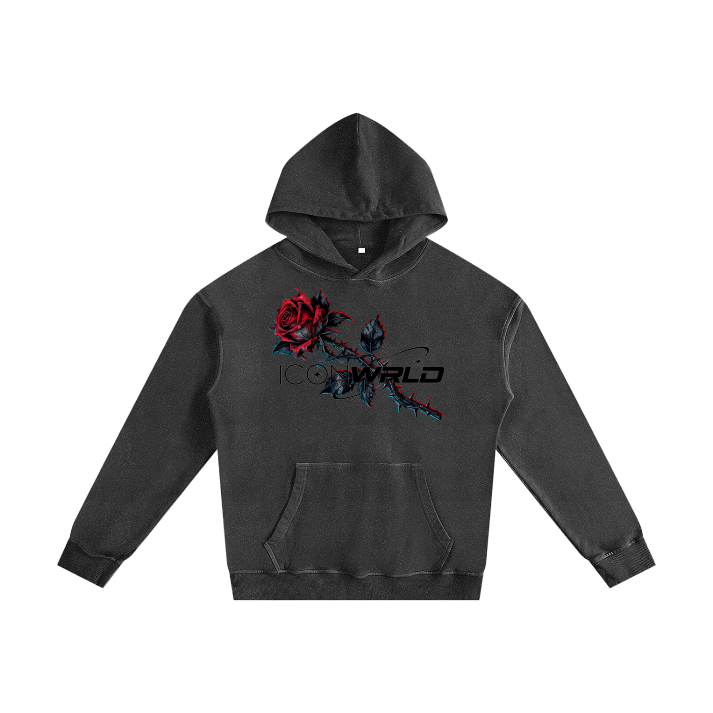 Vintage Washed Cotton Hoodie